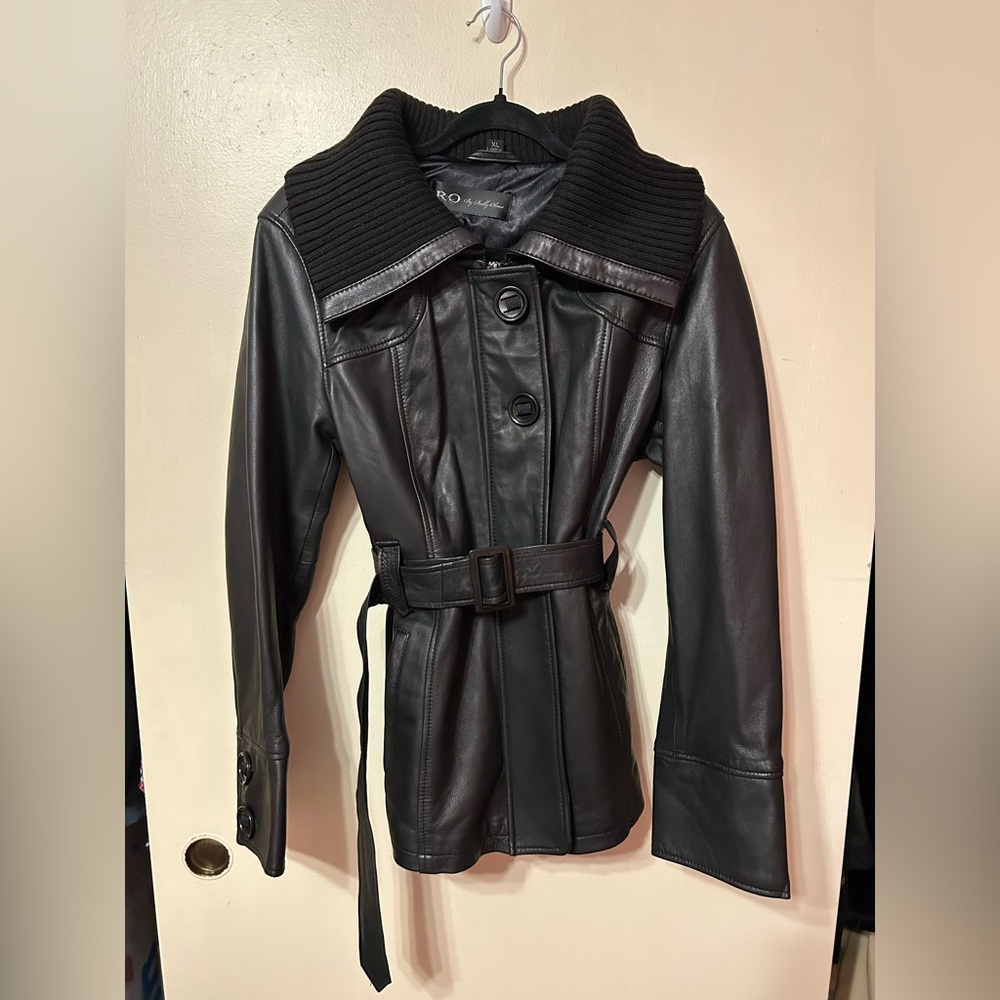 Brand new leather jacket. Never worn.